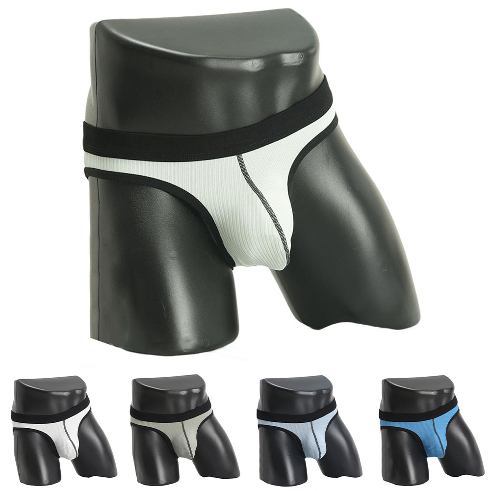 Men'S Fashion Underwear Brands - Sous-vêtements de couleur unie, bleu foncé,