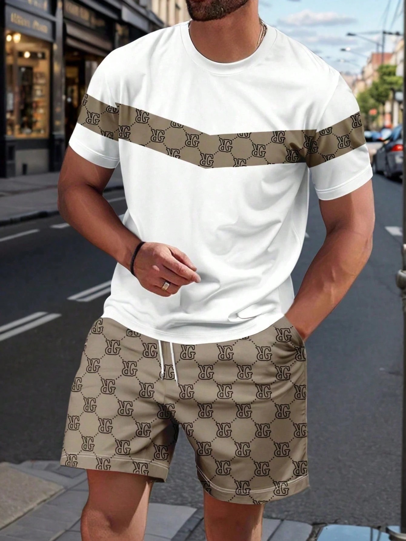 Mens Fashion Workwear - Costume d'été 2026 pour homme avec