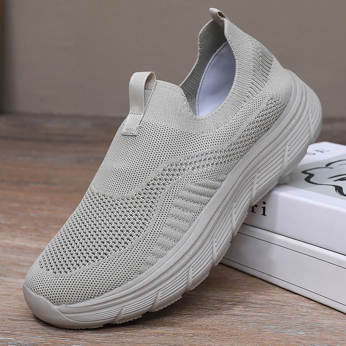 Mens Fashion Chinos - Chaussures de marche légères et respirantes
