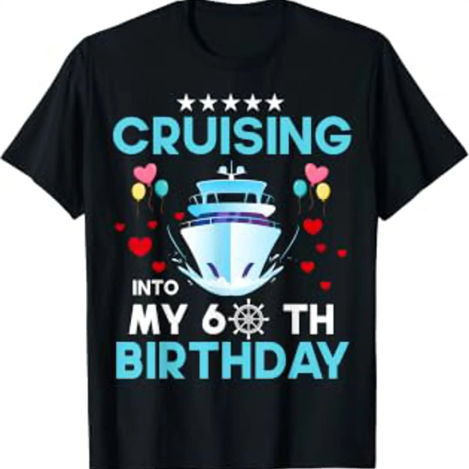 Men'S Fashion For 60 Year Old - T-shirt unisexe avec motif graphique vintage,