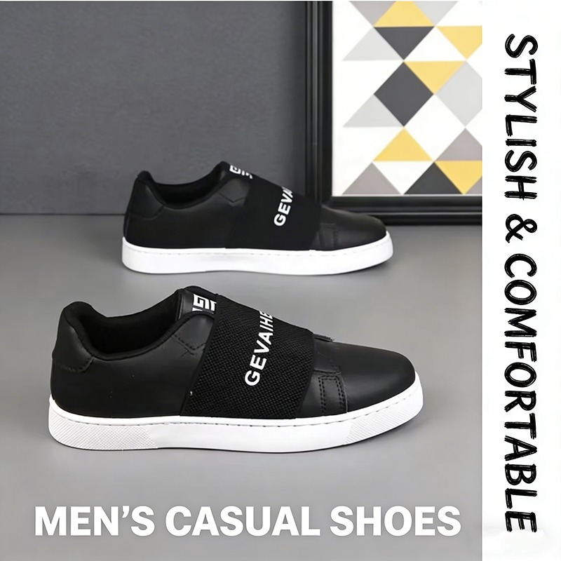 Mens Fashion Chinos - Baskets respirantes polyvalentes de marque à