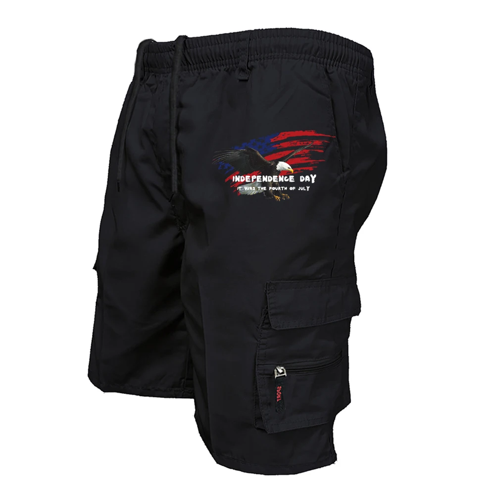 Mens Fashion Workwear - Shorts cargo de style militaire pour
