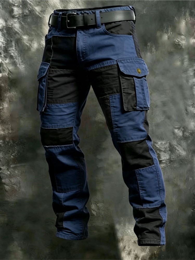 Pantalon Cargo en Coton pour H - Men'S Fashion Khaki Pants avis et prix