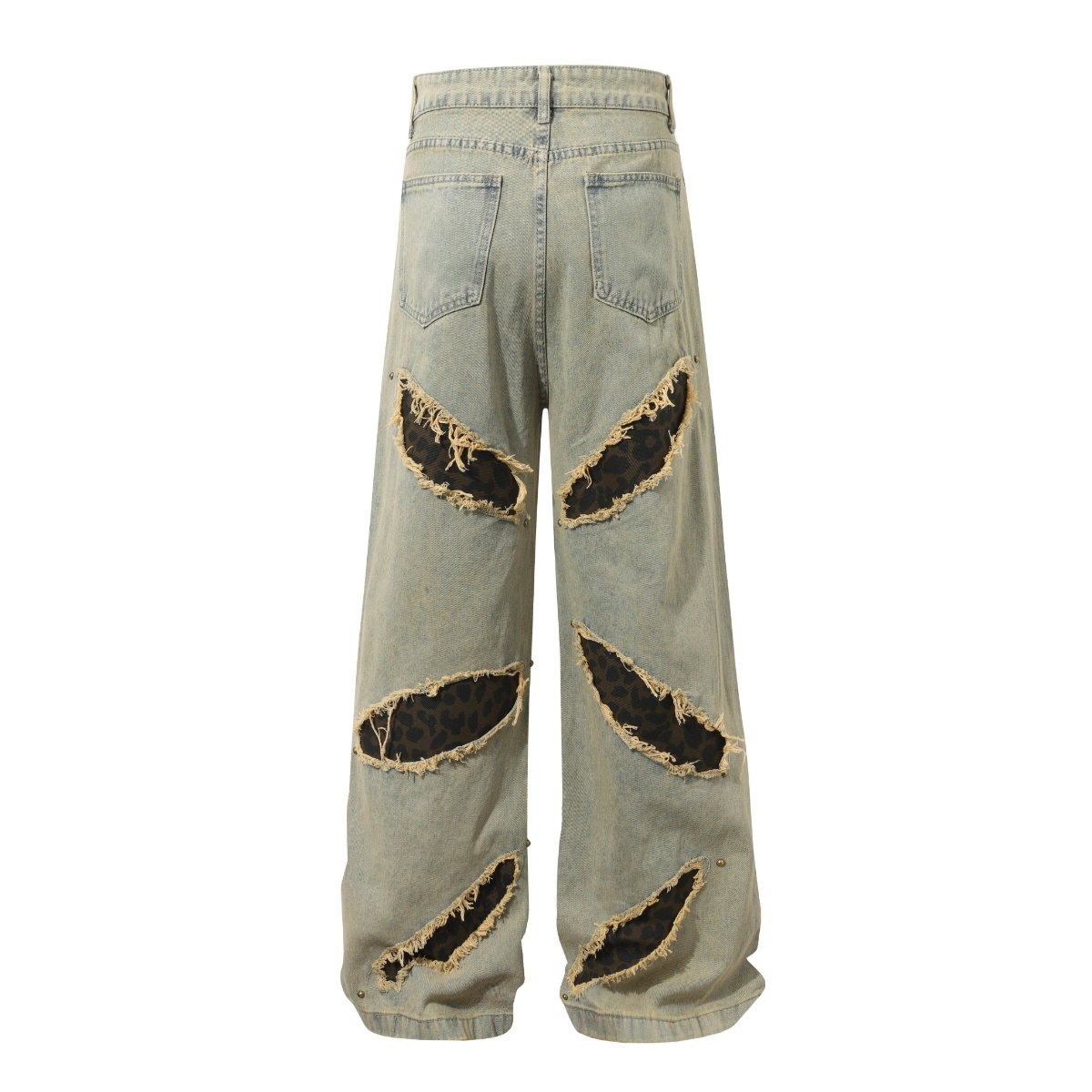 Pantalons à jambes larges déla - Men'S Fashion Khaki Pants avis et prix