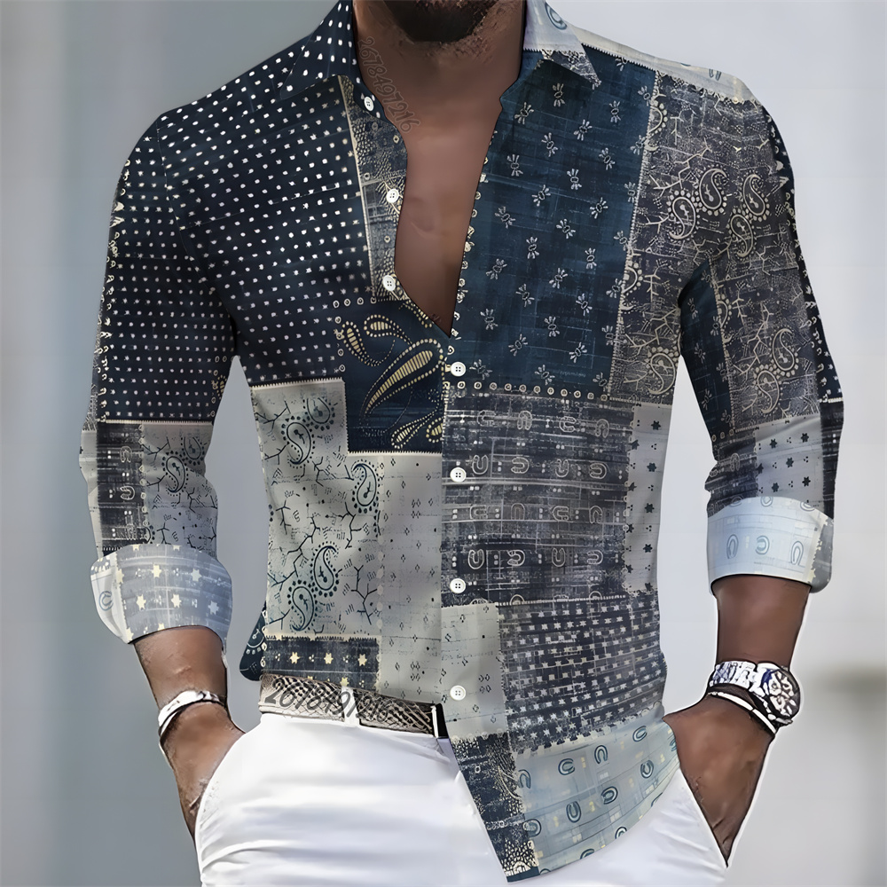 Chemise à manches longues pour - Mens Fashion Summer avis et prix