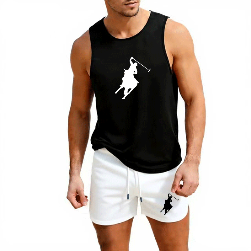 Ensemble 2 pièces gilet et sho - Mens Fashion Summer avis et prix
