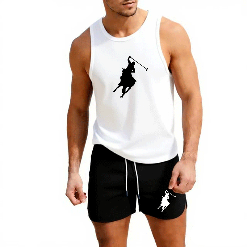 Ensemble 2 pièces gilet et sho - Mens Fashion Summer avis et prix