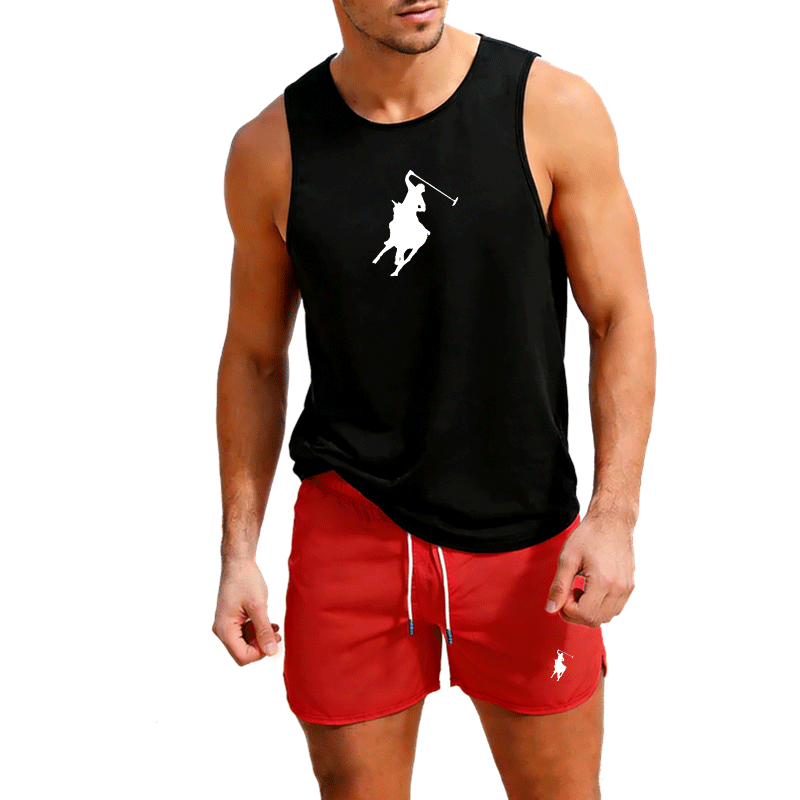 Ensemble 2 pièces gilet et sho - Mens Fashion Summer avis et prix