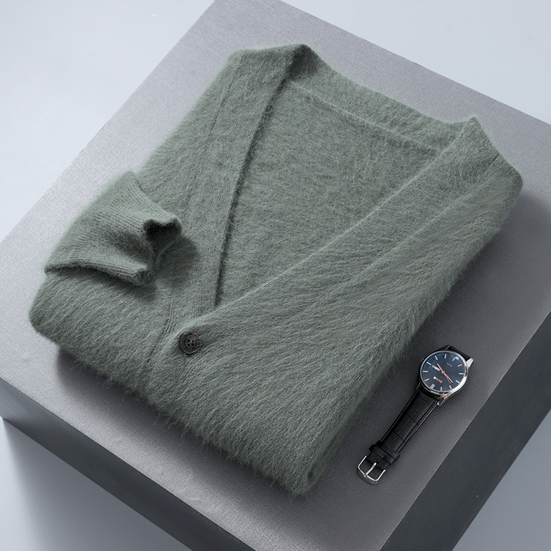 Pull cardigan en velours de vi - Men'S Fashion V Neck Sweater avis et prix