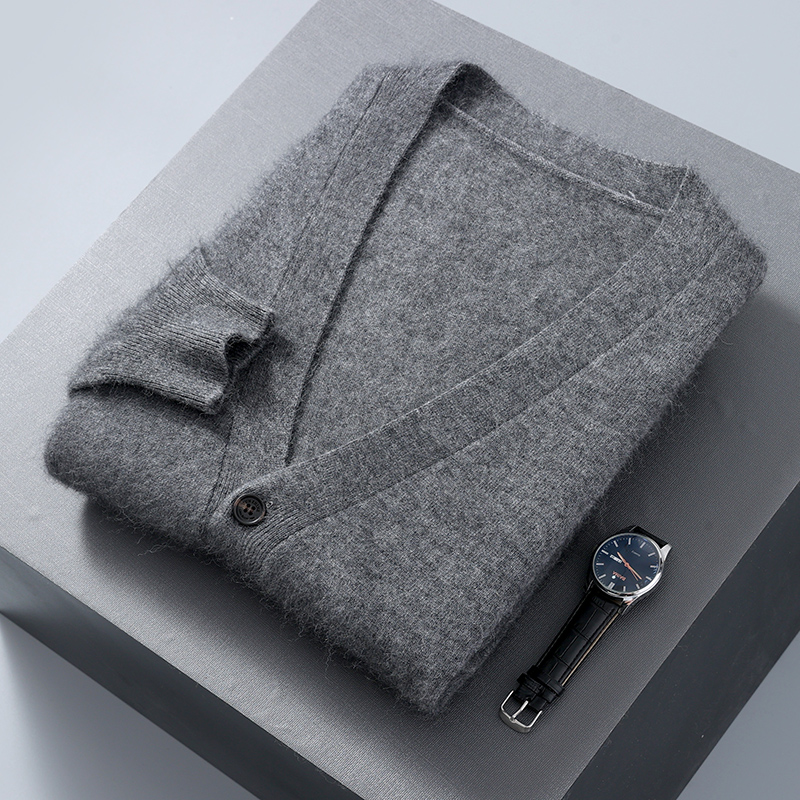 Pull cardigan en velours de vi - Men'S Fashion V Neck Sweater avis et prix