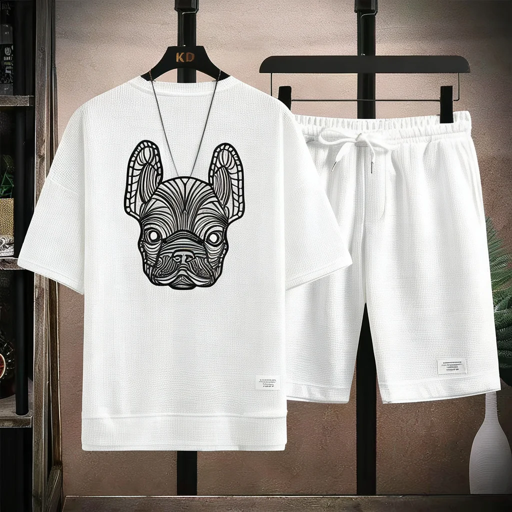 Ensemble t-shirt et short à ma - Mens Fashion Workwear avis et prix