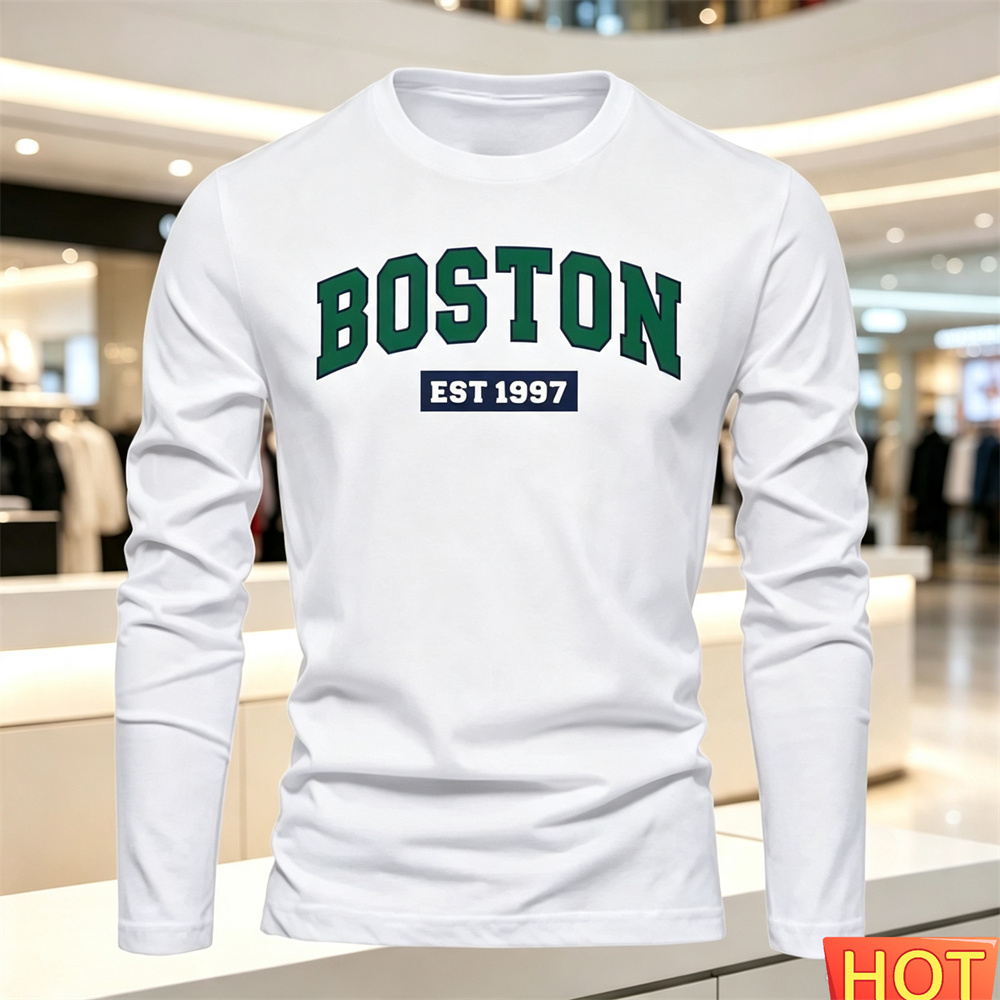 T-shirt à manches longues pour - Mens Fashion Summer avis et prix