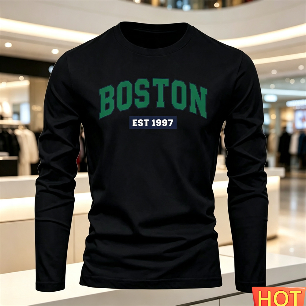 T-shirt à manches longues pour - Mens Fashion Summer avis et prix