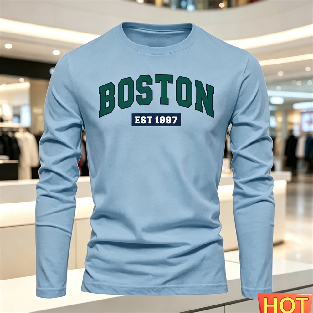 T-shirt à manches longues pour - Mens Fashion Summer avis et prix