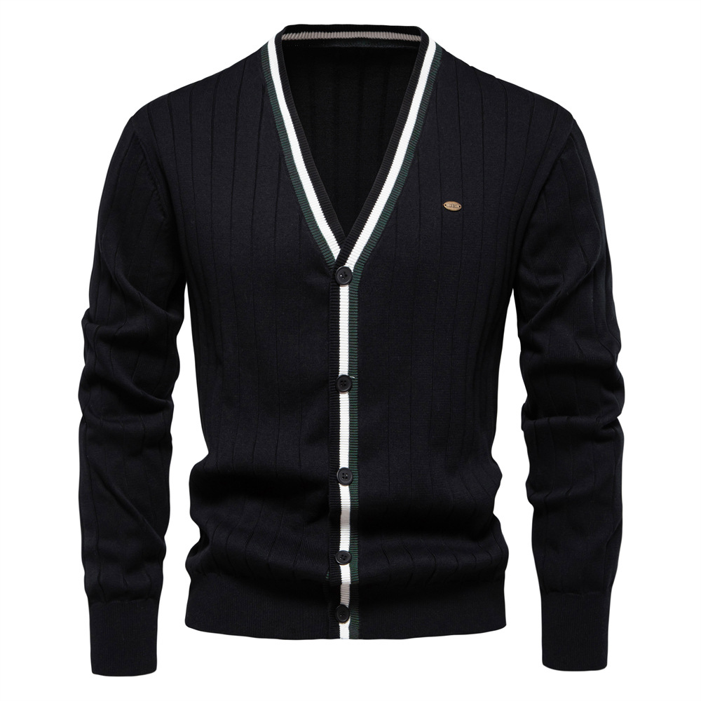 Nouveauté 2026 – Cardigans et  - Men'S Fashion V Neck Sweater avis et prix