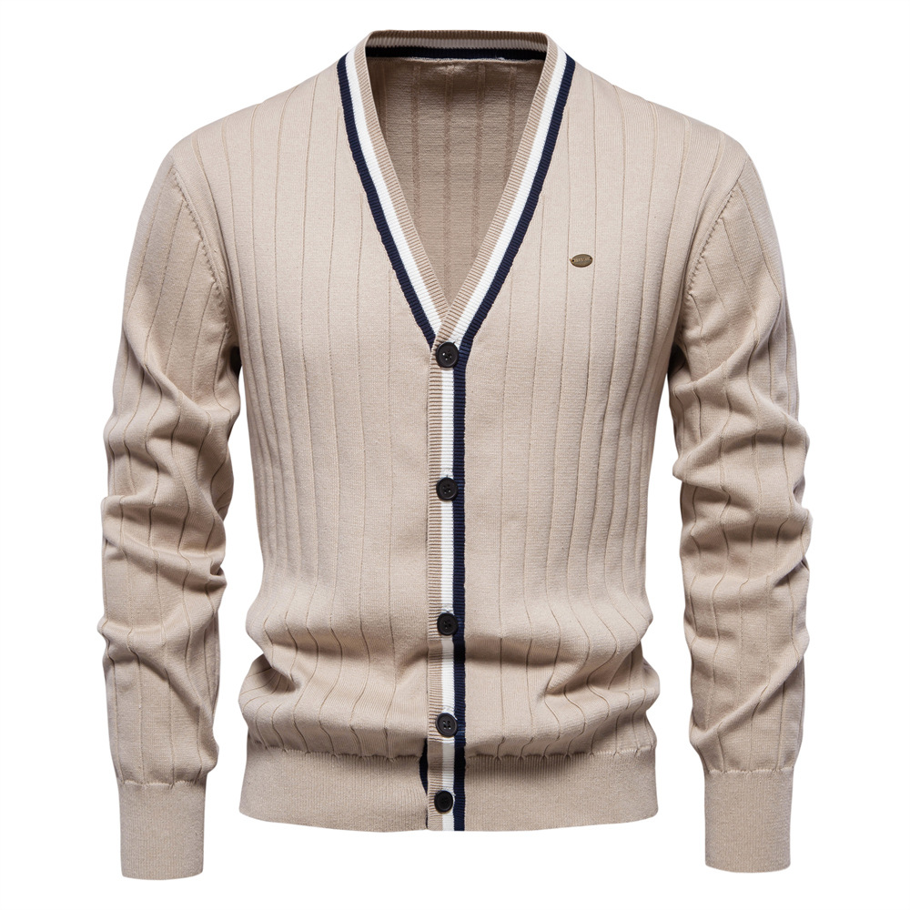 Nouveauté 2026 – Cardigans et  - Men'S Fashion V Neck Sweater avis et prix