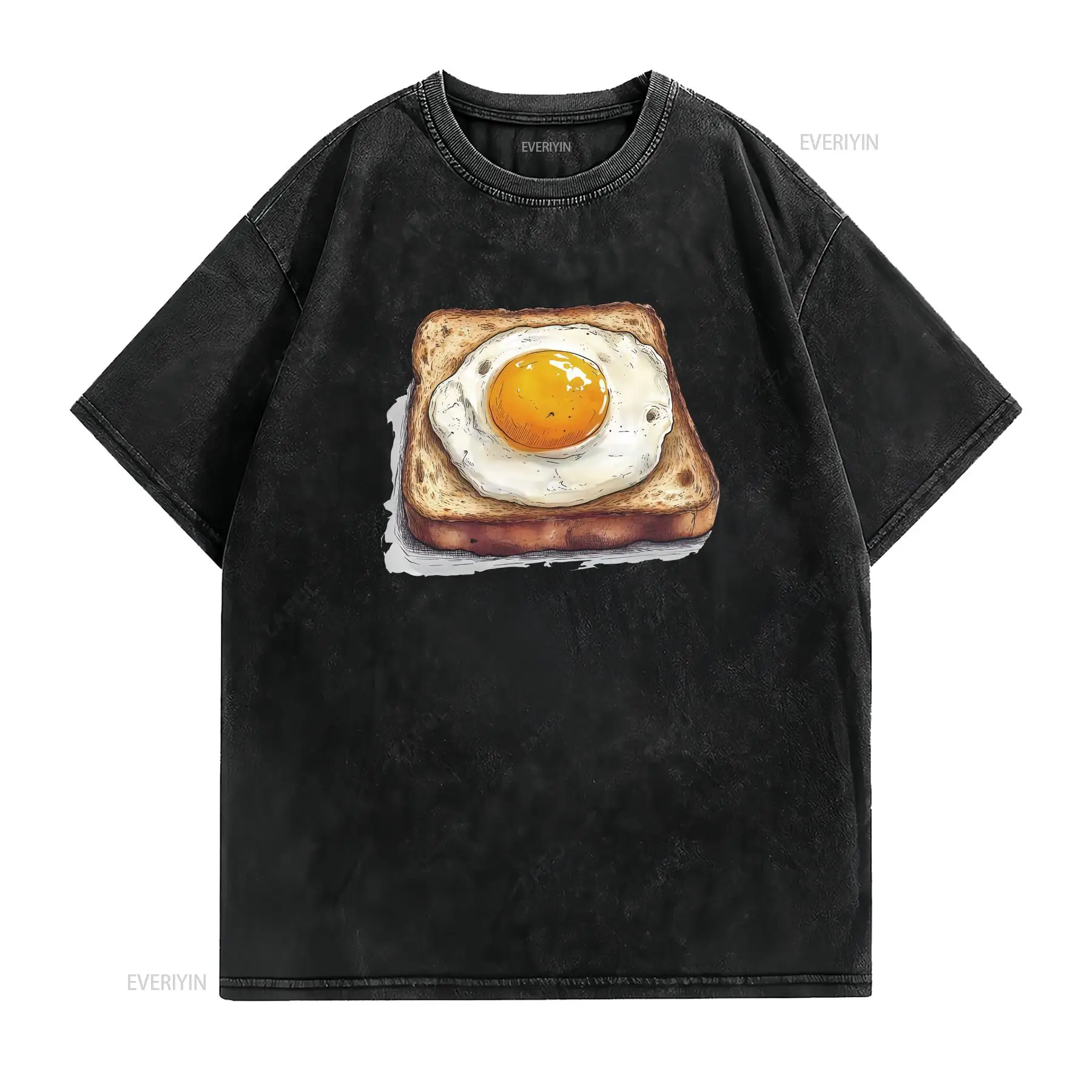 T-shirt Egg Toast Cottagecore  - Men Fashion Pinterest avis et prix