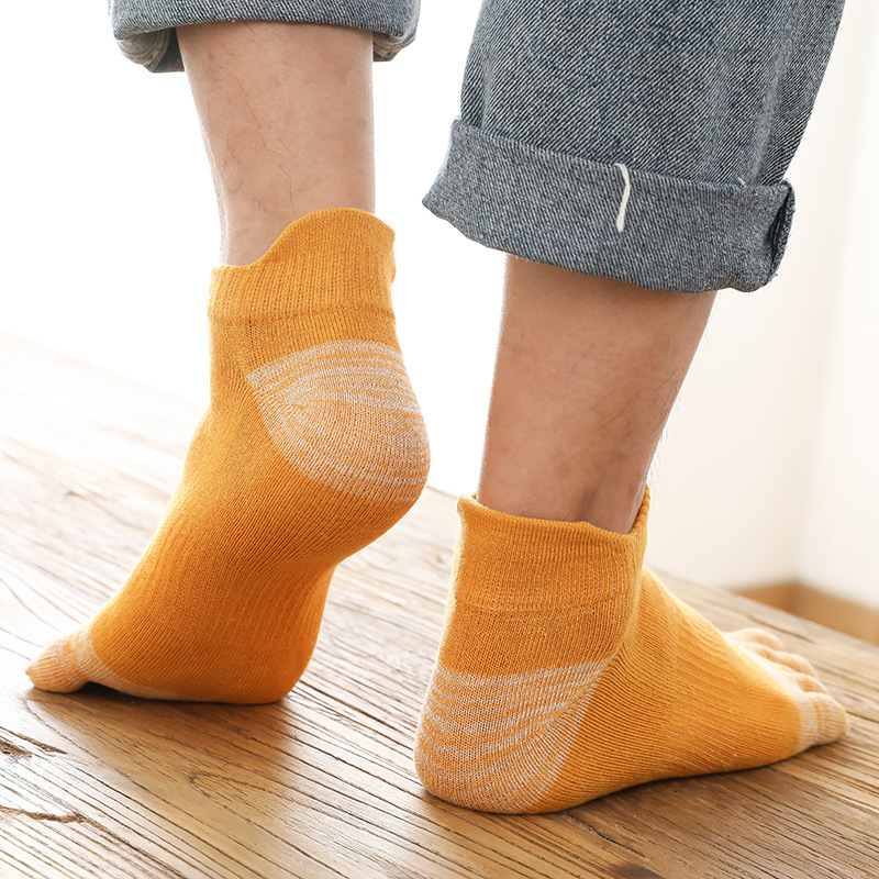 5 paires de chaussettes coloré - Men'S Fashion Quarter Socks avis et prix