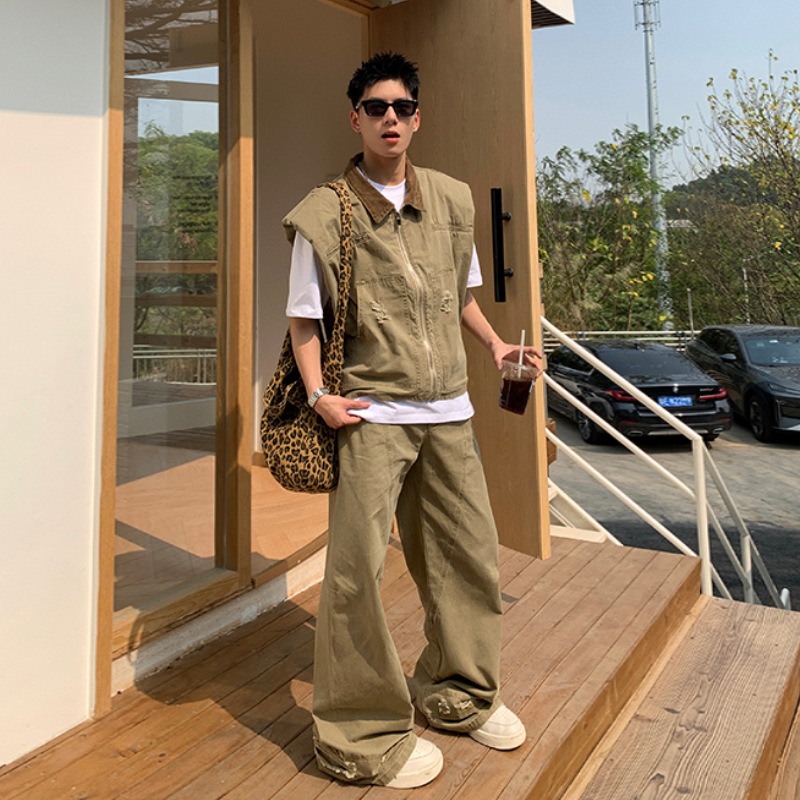 Ensemble décontracté et tendan - Mens Fashion Summer avis et prix