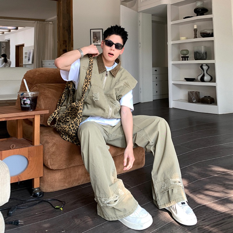 Ensemble décontracté et tendan - Mens Fashion Summer avis et prix