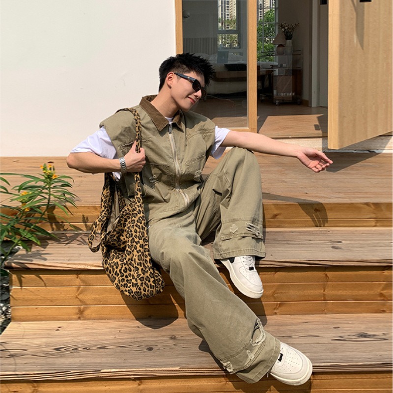 Ensemble décontracté et tendan - Mens Fashion Summer avis et prix