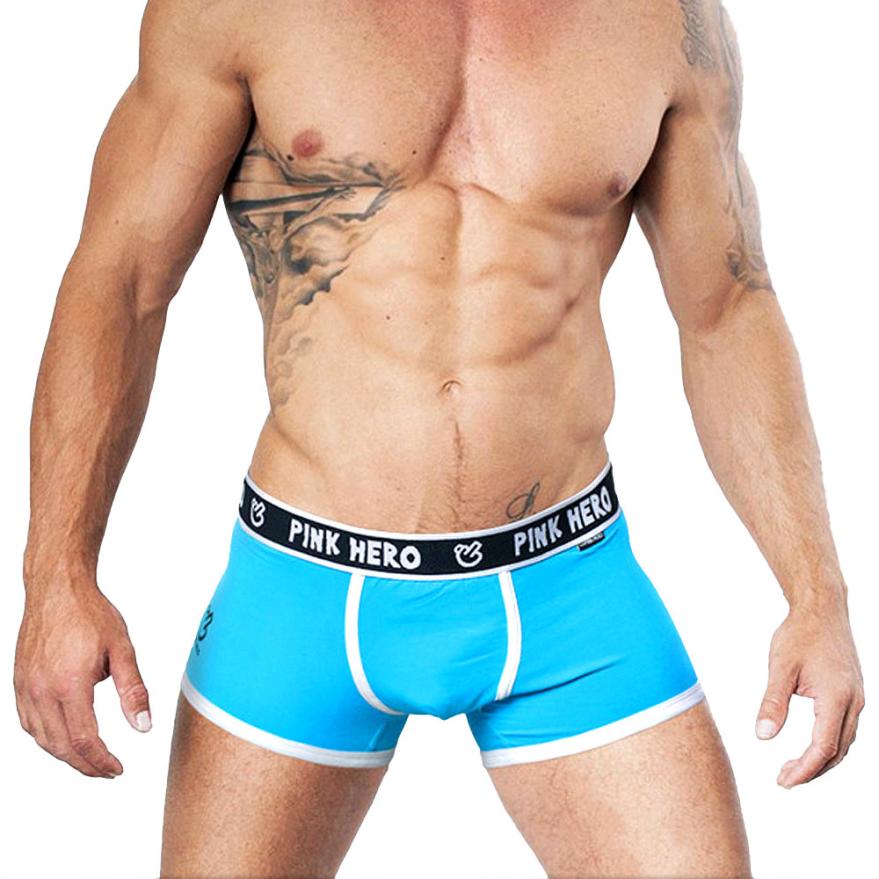 Boxer en coton rose pour homme - Men'S Fashion Underwear Brands avis et prix