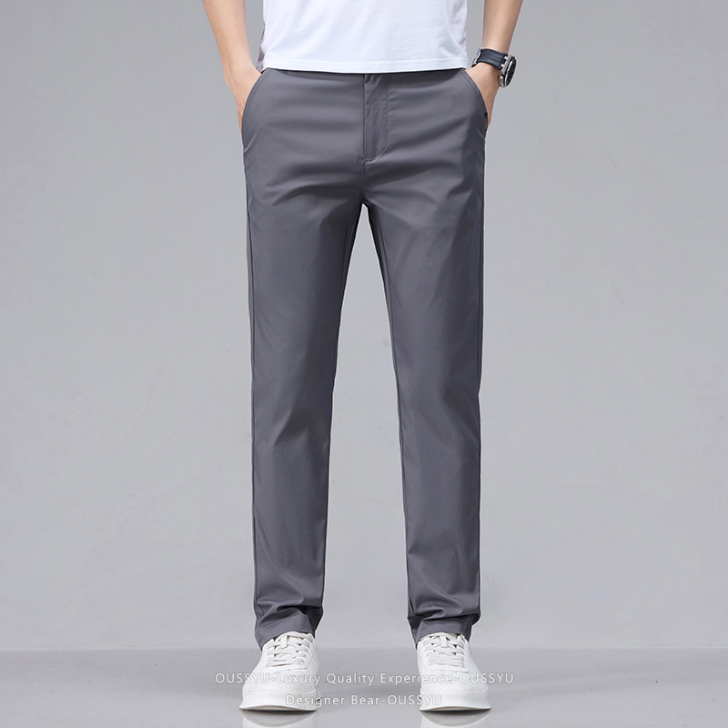 Pantalon décontracté d'été pou - Men'S Fashion Khaki Pants avis et prix