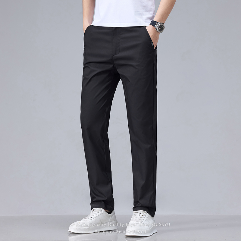 Pantalon décontracté d'été pou - Men'S Fashion Khaki Pants avis et prix
