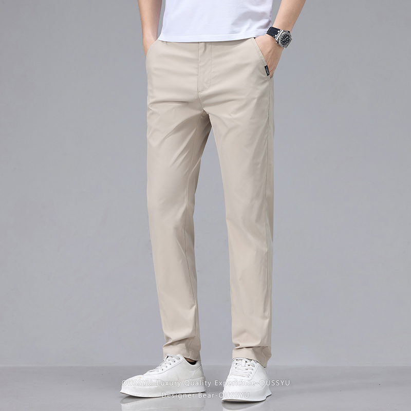 Pantalon décontracté d'été pou - Men'S Fashion Khaki Pants avis et prix