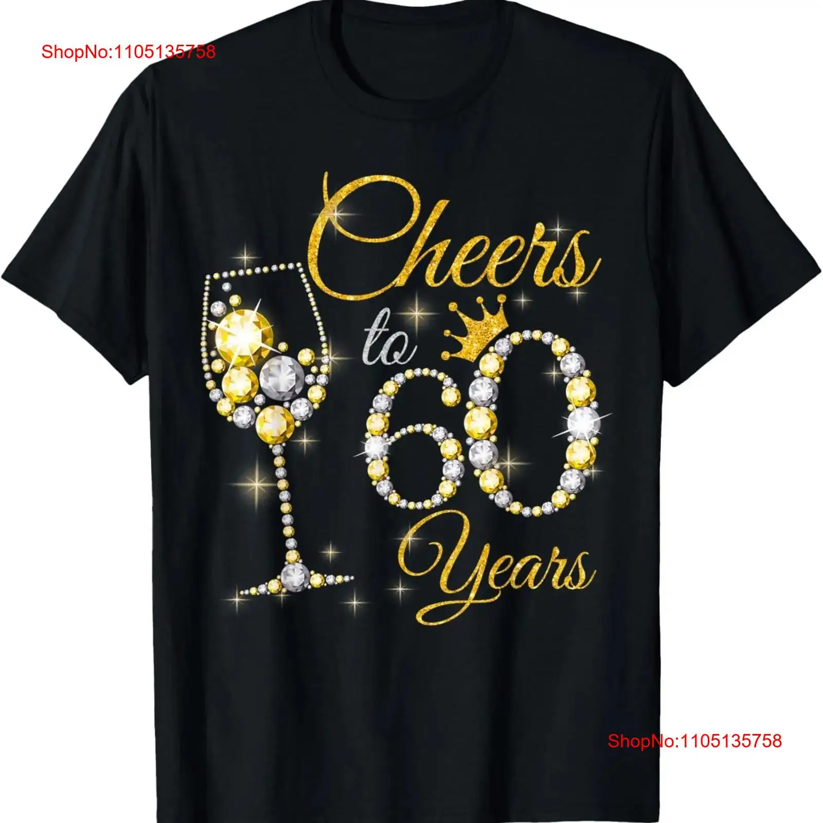 T-shirt reine diamant pour fem - Men'S Fashion For 60 Year Old avis et prix