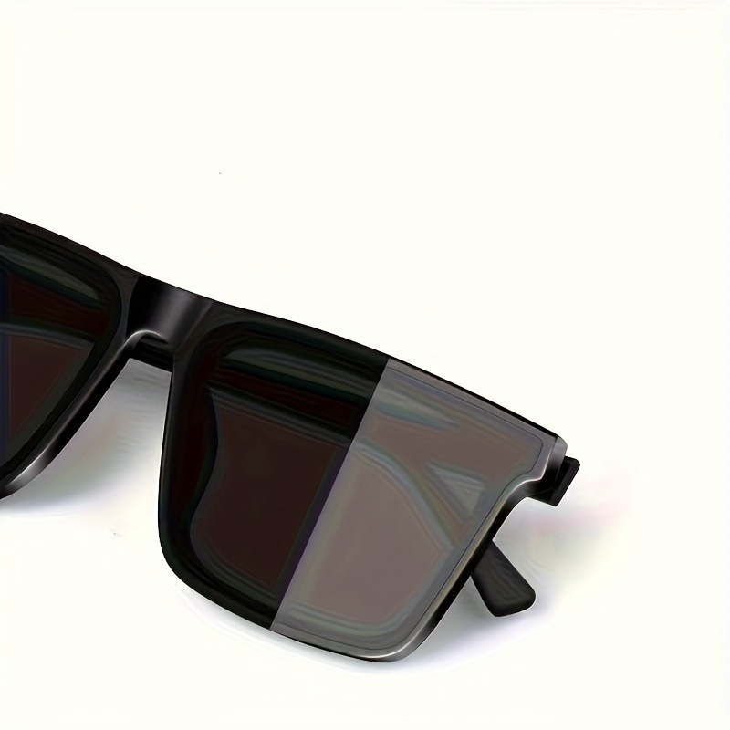 Lunettes carrées noires simple - Men Fashion Photography avis et prix