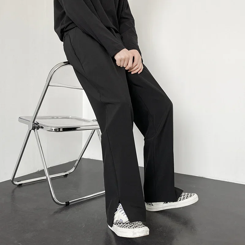 Pantalon de costume ample et d - Men'S Fashion Khaki Pants avis et prix